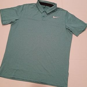 Nike Golf Dri-Fit Polo Shirt Turquoise